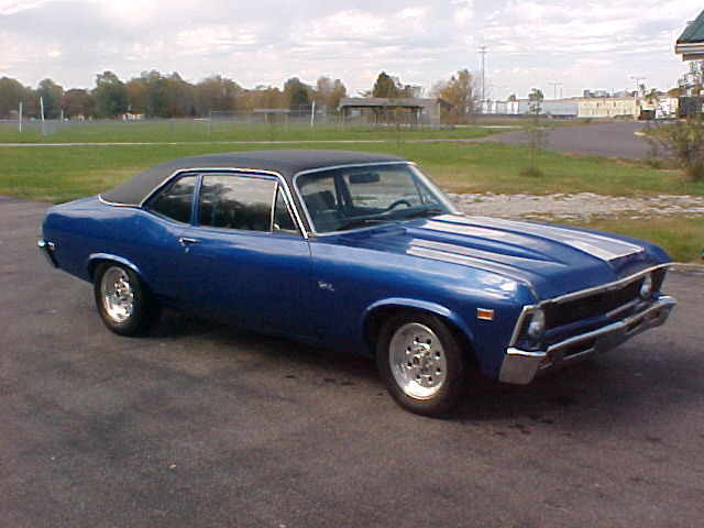 MakeModel Chevrolet Nova Color blue Year 1969 Mileage 3000 on motor