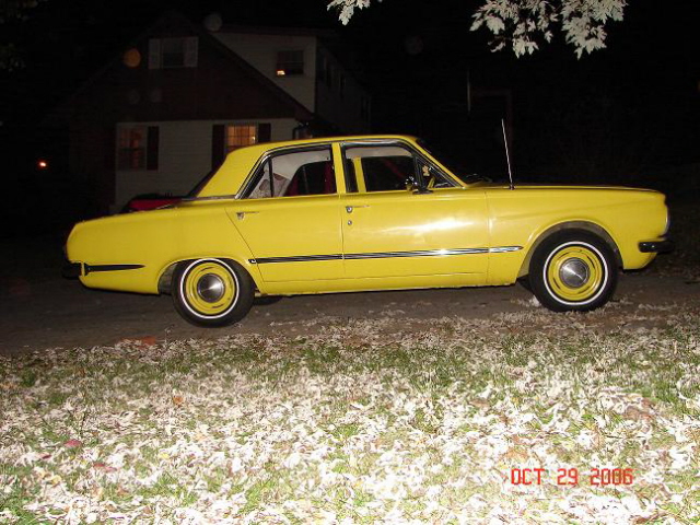 1964 Plymouth Valiant V200 4 Door 225 Slant Six Engine Cater BBS 1bbl Carb